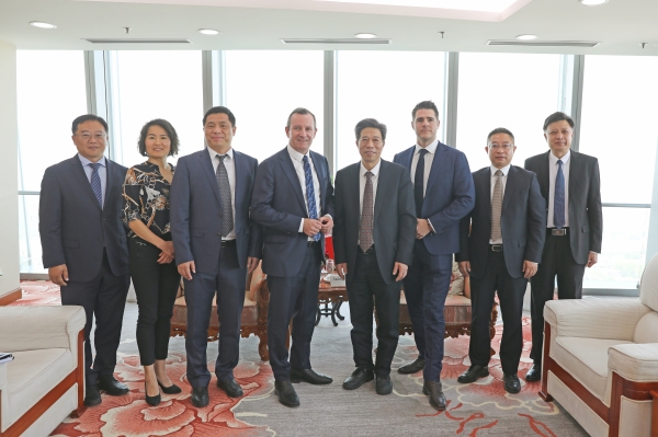 西澳大利亞州州長麥高文一行訪問中鋼集團(tuán)