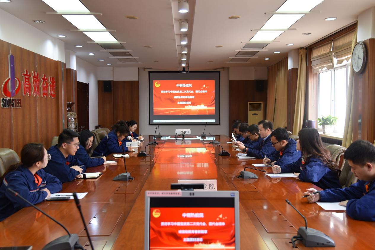 以誠信為筆，共繪高質量發(fā)展青春畫卷——中鋼熱能院團委開展主題團日活動