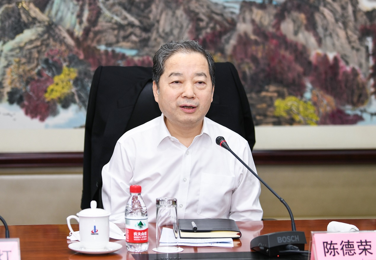陳德榮在中鋼調(diào)研時(shí)強(qiáng)調(diào)：加快推進(jìn)專業(yè)化整合與體系融合，不斷提升戰(zhàn)略價(jià)值